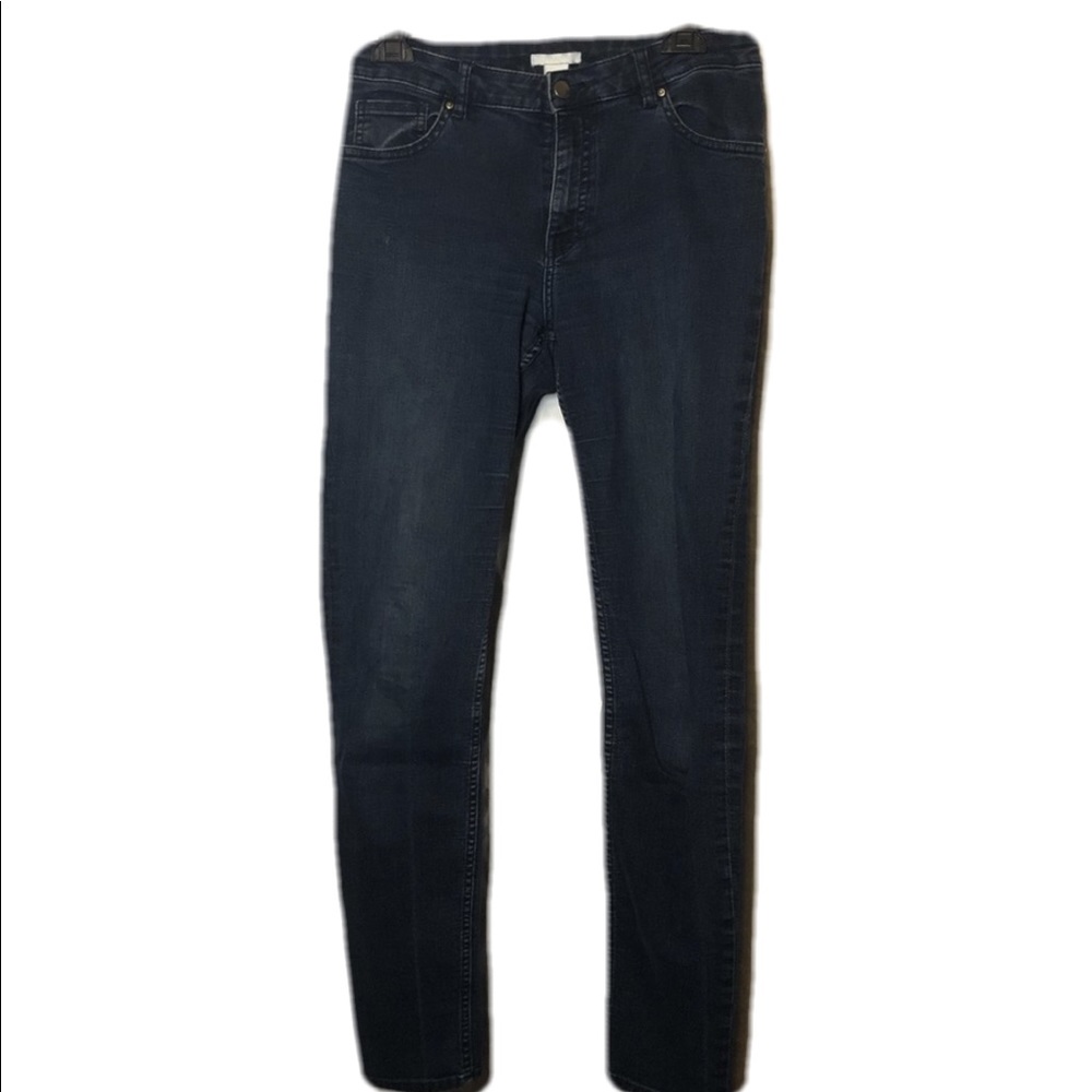 H&M: Skinny Jeans in Dark Blue